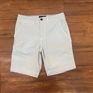 American Eagle Next Level Flex Classic Shorts Size 28 NWT Light Blue 9" Inseam